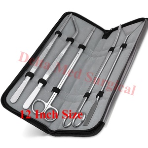 Ensemble d'instruments chirurgicaux pour aquascaping Nano, en acier inoxydable, 1L, 10W, facile à nettoyer, 5 pièces - Product Image 3
