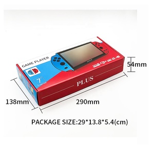 X12 Plus Video Game <span class=keywords><strong>7Inch</strong></span> Dubbele Rocker Draagbare Handheld Retro Game Console Video MP5 Speler Tf Card 3000 Games - Product Image 4