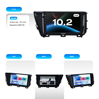 Dasaita pemutar DVD mobil Stereo, Radio mobil Android layar pemutar DVD mobil untuk Toyota 8th Gen Camry 20182019