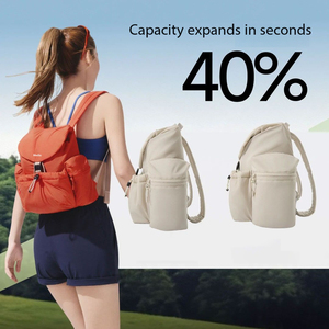 Nouveau <span class=keywords><strong>sac</strong></span> à <span class=keywords><strong>dos</strong></span> de voyage en nylon pour femme, style universitaire, <span class=keywords><strong>sac</strong></span> d'école tendance et polyvalent - Product Image 3