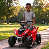 Voiture électrique pour enfants, quad à 4 roues alimenté par batterie pour les tout-petits, jouet d'extérieur