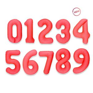 थोक 40 इंच हीलियम Globos पार्टी सजावट बच्चों के खिलौने संख्या पन्नी शादी गुब्बारे बैलोन Bleu - Product Image 3