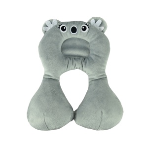 Almohada de viaje para bebé con animales bonitos de alta calidad, reposacabezas de espuma viscoelástica y soporte para el cuello para asiento de coche - Product Image 4