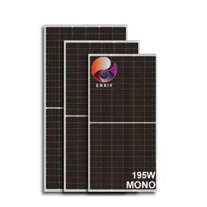 Enxiy Bifacial सौर पैनल 185w 190w 195w 200w 205w मोनो आधा सेल फोटोवोल्टिक पैनलों