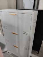 Meuble à chaussures moderne en métal, armoire à chaussures en acier peu encombrante, casier mural de rangement pour chaussures, étagère de rangement pour chaussures pour le salon