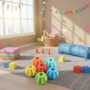 <span class=keywords><strong>Jouet</strong></span> pour animaux de compagnie, balle en caoutchouc solide pour <span class=keywords><strong>chien</strong></span>, anti-ennui, pour le nettoyage des dents, avec remise avantageuse - Product Image 1