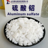 Sulfate d'aluminium blanc sans fer de qualité industrielle en flocons certifié ISO9001 17% Shandong Jiada Traitement de l'eau Fabrication du papier PH