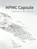 Capsules vides en cellulose végétale HPMC de qualité pharmaceutique avec impression personnalisée et taux de remplissage élevé de 99,90 %