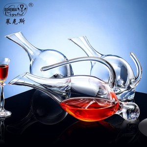 Bohemia Crystal Lex Decanter 1000Ml Lead Free Crystal Wine Carafe For Home Party Use - Product Image 2