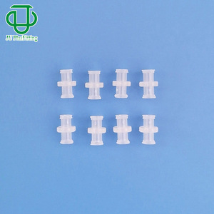 Conectores Luer Rectos Hembra de Doble Giro de Plástico PP de Alta Calidad, Disponibles para Entrega Inmediata - Product Image 2