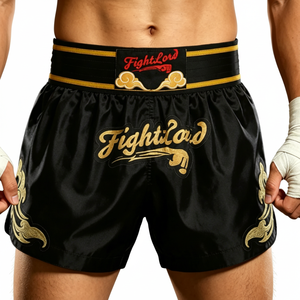Shorts de Muay Thai al por Mayor para Hombre y Mujer - Shorts Transpirables, Duraderos y Cómodos de Secado Rápido para Entrenamiento y Competencia de MMA - Product Image 1