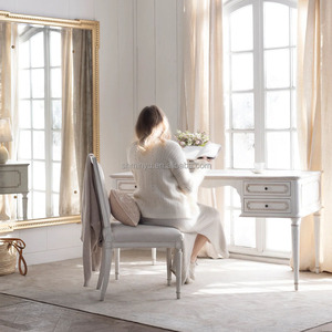 Escritorio de Computadora Moderno de Madera Blanco Rústico Coco <span class=keywords><strong>Madame</strong></span> MYHOME 2025, Resistente para Uso en Oficina en Casa - Product Image 2