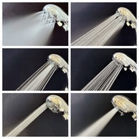 Nouveau modèle de robinet de salle de bain avec accessoire micro-bulles, pommeau de douche nano beauté effet pluie, pressurisé, chromé, moderne, pour usage hôtelier mural
