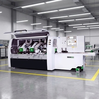 Machine à raboter et à profiler le bois à quatre faces avec moteur haute puissance et longue durée de vie