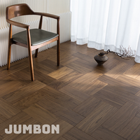 Parquet en noyer noir massif, finition UV, plancher en bois dur pour la rénovation d'appartements haut de gamme