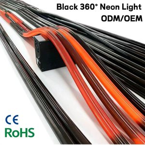 Tira de Luces LED RGB Neon Flex con Revestimiento Negro, 360 LED, Flexible, Negra, RGB, Flexible, Neon Noir - Product Image 5