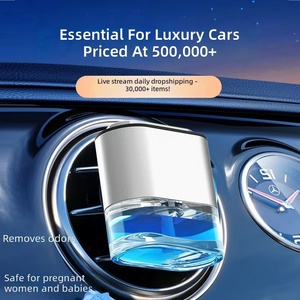 Difusor de Aroma para Auto, Mini, Metálico, Personalizable, con Clip para Ventilación, Botella de <span class=keywords><strong>Perfume</strong></span> Vacía, Lujoso, Ecológico, de Larga Duración - Product Image 4