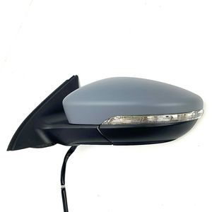 Volkswagen Side View <b>Mirror</b> Left 5C7857507Q Black <b>Plastic</b> Replacement Part - Product Image 1