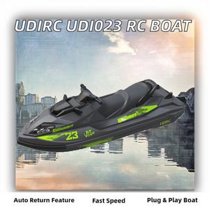 UDI023 RC Speedboat 2.4G Jet Spray RC <b>Boat</b> <b>Remote</b> <b>Control</b> Ship Waterproof Self-Righting LED Lights RTR High-Speed Models Toys - Product Image 2