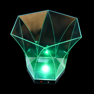 Thiết Kế Mới Đảng Night Bar Wedding Custom Cách Điện Rõ Ràng Acrylic 5L Dung Tích Độc Đáo RGB <span class=keywords><strong>LED</strong></span> Champagne <span class=keywords><strong>Ice</strong></span> <span class=keywords><strong>Bucket</strong></span> Để Làm Mát - Product Image 5