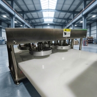 Ligne de production automatique de paratha en couches KEYFOOD en acier inoxydable avec système de comptage, capacité de 5000 pièces/heure