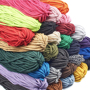 Corda Morbida in Cotone Intrecciato 36 Colori, Corda Macramè per Decorazioni da Parete, Portavasi, Artigianato, Tappeti, Capi Rivestiti, Scarpe - Product Image 4