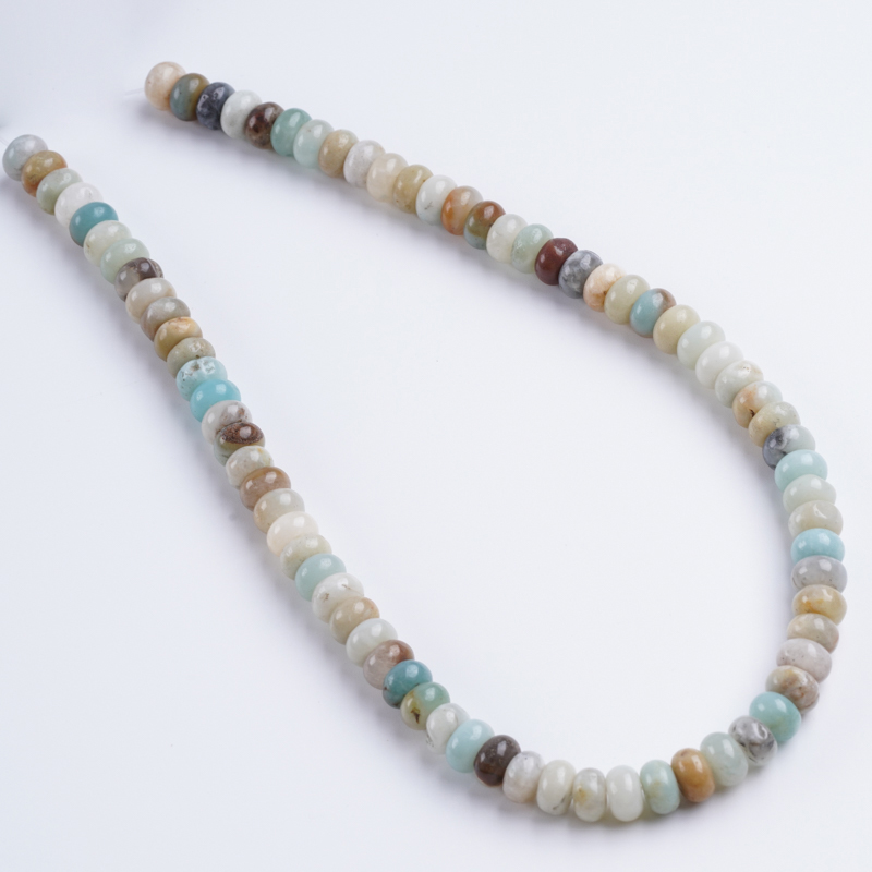 8-8.5mm crystal stone semi-finished loose bead string