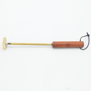 อาหารจานด่วน เบอร์เกอร์ บาร์ สเต็ก คาเฟ่ บาร์บีคิว ครัว เบเกอรี่ อาหาร มะพร้าว ตราโลโก้ทองเหลือง ปั๊มโลโก้ตามสั่ง ปรับแต่งได้ ช่างทำอาหาร อุปกรณ์ครัว - Product Image 4