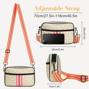 Women's Neoprene Crossbody <b>Bag</b> with Adjustable Strap and Vibrant Color Contrast for Versatile Daily Use - Product Image 3