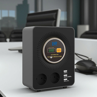 KEBO Régulateur automatique de tension monophasé HT 1000VA Noir Appareils ménagers