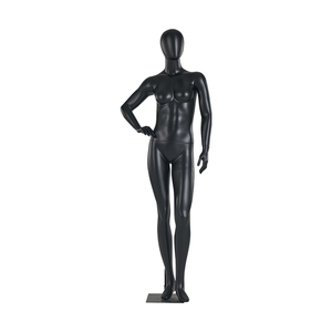 Mannequins noirs homme debout support complet du corps homme en fibre de verre hommes sport <span class=keywords><strong>mannequin</strong></span> complet du corps - Product Image 4