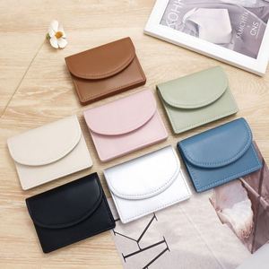 New Women Holder Wallet With Zipper Coin <b>Purse</b>, Minimalist Pu Leather Small Credit Card Case for Promotional Gifts - Product Image 2