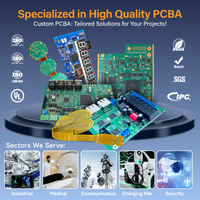 Fabricante de ensamblaje de PCB llave en mano, servicio OEM de PCBA, ensamblaje SMT, inspección por rayos X AOI, pruebas funcionales