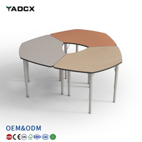 Bureau d'étude réglable pour étudiants, ensemble moderne de bureau et chaise scolaire, table de lecture et de formation