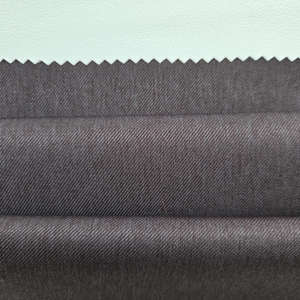 <span class=keywords><strong>Tissu</strong></span> cationique Offre Spéciale de <span class=keywords><strong>gabardine</strong></span> avec le TPU <span class=keywords><strong>blanc</strong></span> stratifié, 150D * 150D 146gsm 5000mm imperméable pour habillement médical/technique - Product Image 6