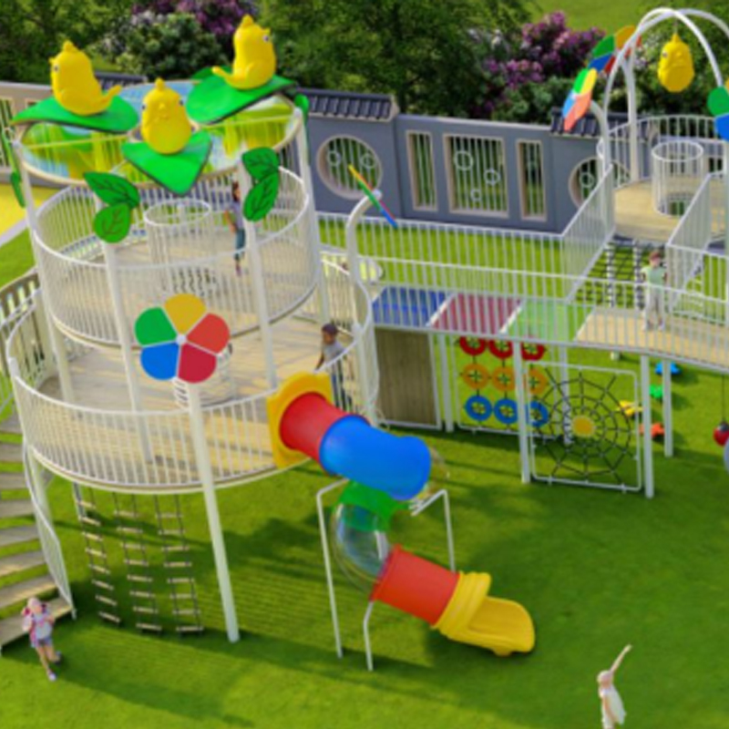 Aire de jeux extérieure pour enfants