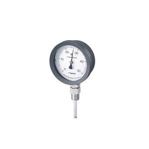 Thermomètre à cadran en acier inoxydable SATO 2085-16, jauge de température industrielle importée du Japon - Product Image 1