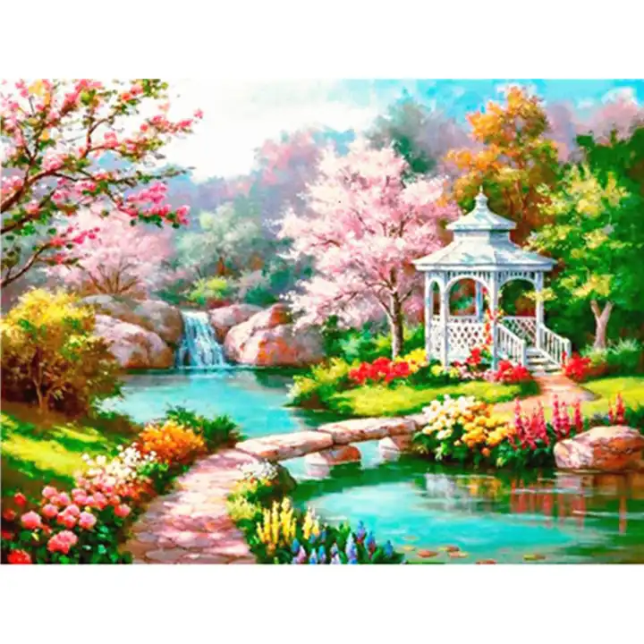5D DIY Diamond Painting Full Round Art Embroidery Cross Stitch Kits for Kids