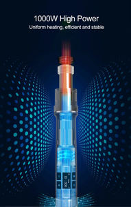 Pistolet à air portable intelligent TR1 1000W avec source d'alimentation électrique haute efficacité 60,000 tr/min chauffage uniforme stable pour le classement de bricolage - Product Image 4