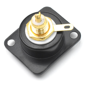 PRATT XLR Transmisor de señal de vídeo <span class=keywords><strong>RCA</strong></span> plug & <span class=keywords><strong>Jack</strong></span> Macho Hembra Altavoz Video Plug <span class=keywords><strong>RCA</strong></span> Fibra de carbono Cobre Oro <span class=keywords><strong>Conector</strong></span> <span class=keywords><strong>RCA</strong></span> - Product Image 2