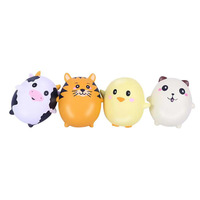 Jouet Squishy anti-Stress œuf, mignon, 5 pièces, vente en gros, usine, Kawaii