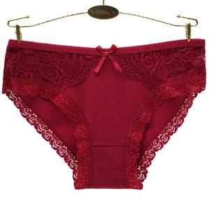外国貿易クロスボーダーレースレディース下着Ebay <span class=keywords><strong>AliExpress</strong></span>レディースブリーフコットンレースショーツ卸売 - Product Image 6