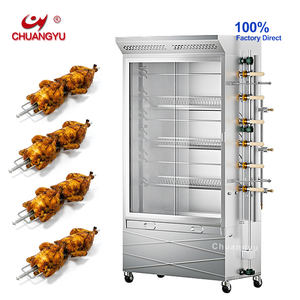 Rôtissoires de poulet à gaz en acier inoxydable Chuangyu 3/5/6/7/<span class=keywords><strong>8</strong></span>/four à gaz de poulet gril à vendre - Product Image 2