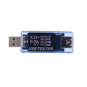 Medidor de voltaje <span class=keywords><strong>8</strong></span> en <span class=keywords><strong>1</strong></span> QC2.0 3,0 4-30V, medidor de corriente, Monitor, voltímetro, amperímetro, potencia eléctrica, USB, KWS-MX17 - Product Image 2