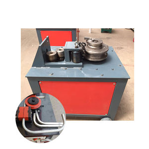 380V elektrikli platform boru bükücü u-tipi dik açılı elektrik ark bükme makinesi kare tüp yuvarlak tüp metal bükme makinesi - Product Image 1