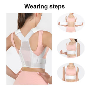 <span class=keywords><strong>Correcteur</strong></span> <span class=keywords><strong>de</strong></span> posture lombaire médical orthopédique respirant et réglable, efficace pour l'entraînement – Meilleure vente - Product Image 2