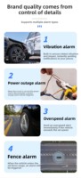 Manajemen Armada Sepeda Motor Listrik dengan GPS Tracker, Alarm Kegagalan Daya, Desain Mini Tahan Air, Gratis 4G Seumur Hidup