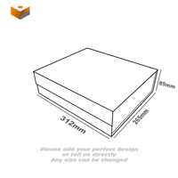 Boîte d'emballage cadeau magnétique pliante en carton rigide de 2mm à faible quantité minimale de commande avec des boîtes en papier enduit mat personnalisées par ruban