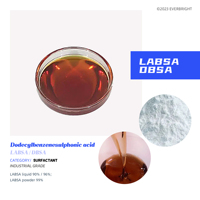 Détergent acide sulfonique 96% DBSA dodécylbenzène acide sulfonique/boue acide Labsa 96%