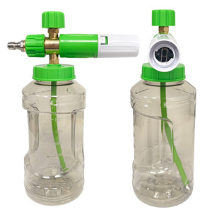 Botella pulverizadora de espuma portátil de 1/4 de pulgada con conexión rápida para detallado de automóviles, con diferentes capacidades, cañón de espuma manual para lavado de autos - Product Image 3